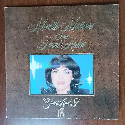 $14.98 • Buy Mireille Mathieu Sings Paul Anka [1980] Vinyl LP Pop Chanson Ballad Vocal