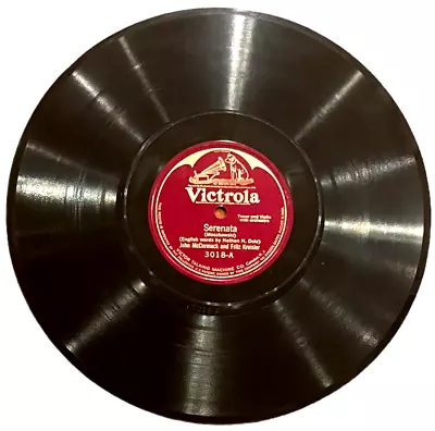 John McCormack / Fritz Kreisler - Serenata/Carme' -Victrola Record 3018 • $7.99