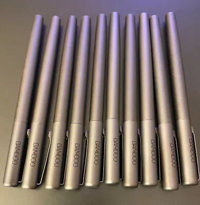 Lot (10) Wacom Gen 3 Bamboo Stylus Solo For All Touch Screen Devices In Gray • $99