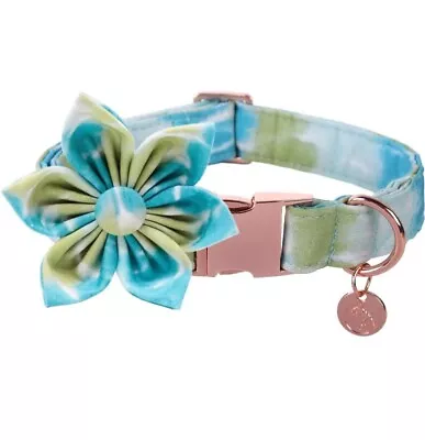 DOGWONG Tie Dye Dog Collar Small Medium Or Large Adjustable • $6.49