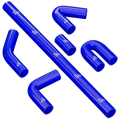 £2.49 • Buy 45 90 135 180 Degree Blue Silicone Elbow Hose Pipe Bend Turbo Water Intercooler