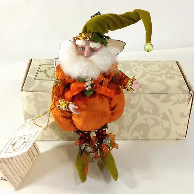 Mark Roberts Pumpkin Fairy Sm 11  Figurine 26 Of 2500 Autumn Fall Decor 51-68478 • $133.62