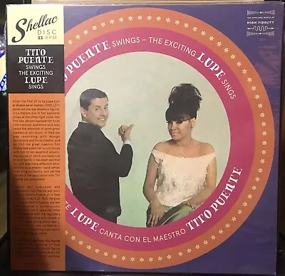 New LP Record Tito Puente Swings The Exciting Lupe Sings La Lupe Tito Puente • $59.95