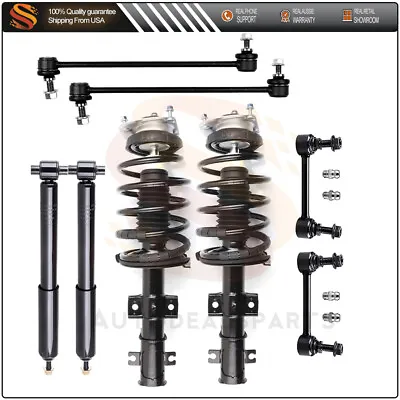 For VOLVO S60 S80 FWD Front Rear Shocks + Struts Assembly + Sway Bar • $215.54