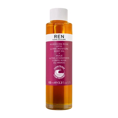 £25.95 • Buy REN Moroccan Rose Otto Ultra-Moisture Body Oil 100ml