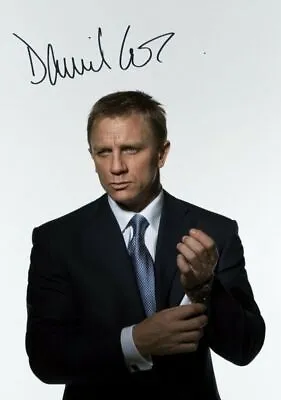 Daniel Craig - James Bond Signed Autographed 6x4 Photo • £3.89