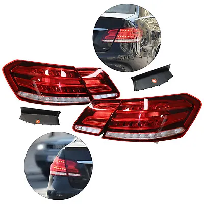 Tail Lights LED For Mercedes Benz E-CLASS W212 2010 2011 2012 2013 4 Door Sedan • $317.30