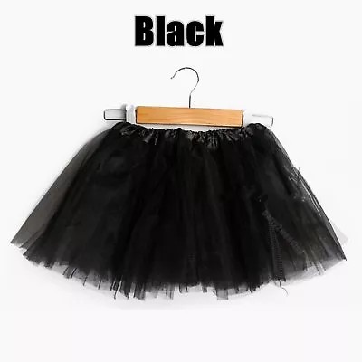 Adult Girl Kids Size Tutu Skirt Princess Dressup Party Costume Ballet Dancewear  • $5.95