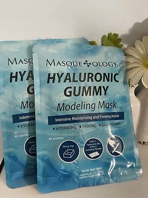 2x Masque Ology Hyaluronic Gummy Modeling Mask Intensive Moisturizing & Firming • $9.80