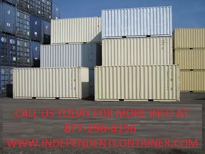 New 20' Shipping Container  Cargo Container  Storage Container In Jacksonville  • $4450