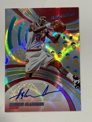 $129.95 • Buy 2020-21 Panini Revolution Infinite Hakeem Olajuwon Auto/25 #AG-HOW