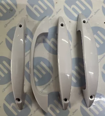 DIY Replacement Handle White Plastic 'D' Shape Handle 100mm Pack Of 4  72165 • £2.20