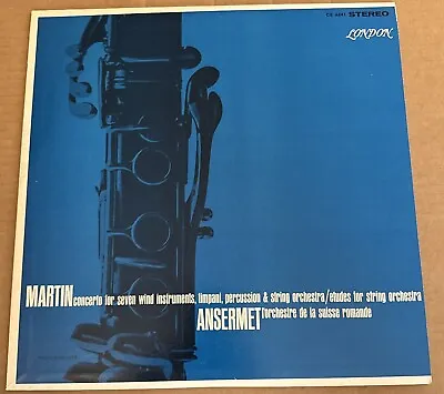 Ansermet  Martin Concerto For 7 Wind Instr's Etudes  London CS 6241 FFSS 1d/2d • $9.99