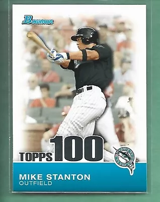 2010 Bowman Topps 100 Prospects #TP5 Mike Stanton • $2.99