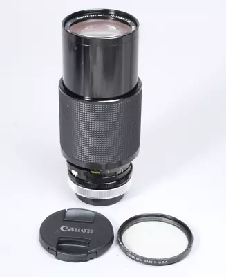 Vivitar Series 1 70-210mm F/3.5 Macro Zoom Lens Canon Fl Mount W Filter & Caps • $79