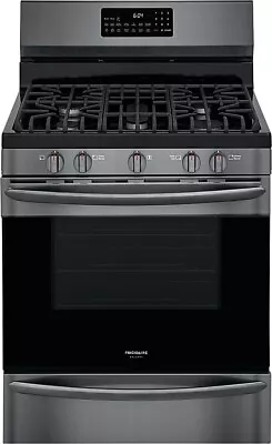 Frigidaire GCRG3060AD 30  Black Stainless 5 Burner Gas Range NIB #145045 • $749