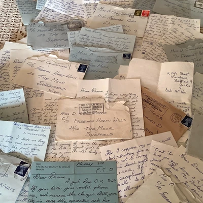 £38.95 • Buy Vintage Ephemera Handwritten Love Letters 1969 Dear Denise Correspondence