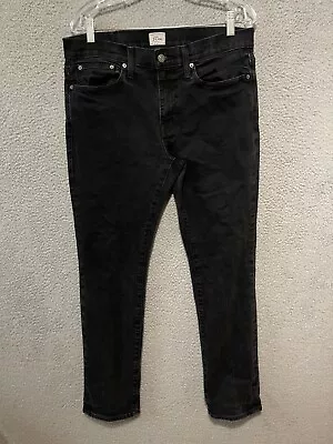 J. Crew 484 Men’s Slim Fit Jeans Black Size 33 X 30 Denim Adult Cotton • $27.99