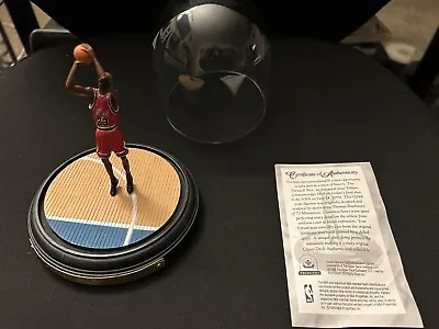 Michael Jordan Chicago Bulls 1999 Upper Deck Tributes Farewell Shot Figurine MIB • $100