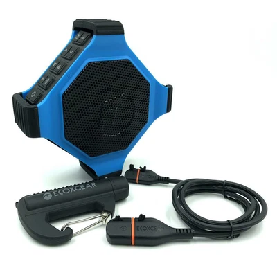 $129 • Buy EcoEdge Bluetooth Speaker Bundle W Power Bank  & Lightning Charging Cable