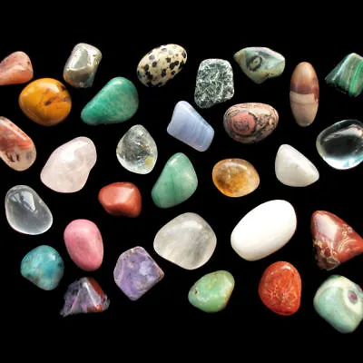 £2.99 • Buy Crystal Tumble Stone Tumblestone Polished Gemstones Over 100 Varieties UK Seller