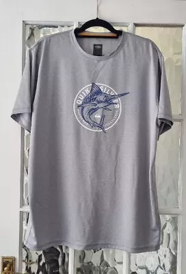 Quicksilver Waterman Collection Men’s Logo T Shirt Color Heather Blue Size 2XL. • £18