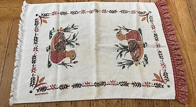 Vintage Kitchen Dish Towel Mallard Ducks USA Made Country Kitchen • $9.99