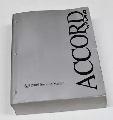 2005 Honda Accord Hybrid OEM Factory Shop Repair Service Manual • $69.99