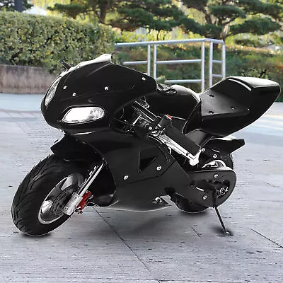Gas Powered Mini Pocket Bike Motorcycle 49cc 4-Stroke Gas Engine Motorbike Bike • $221.35