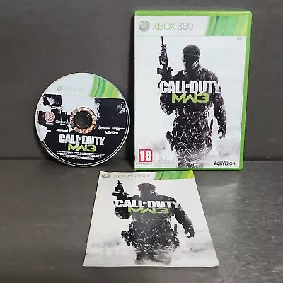 Call Of Duty Modern Warfare 3 Xbox 360 PAL UK CIB Free Shipping Same Day • $13.88