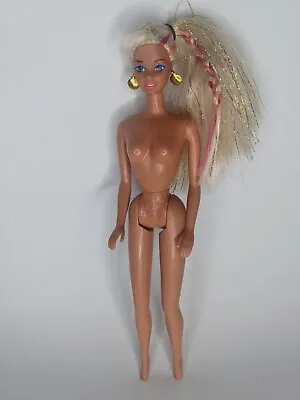 Vintage  Splash N Color  Barbie Doll 1996 Mattel With Seashell Earrings  • $8.90