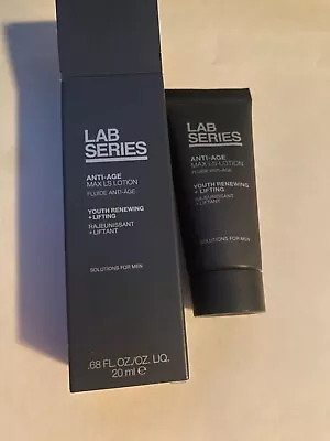 Lab Series Anti-Age Max LS Lotion For Men Convenient Travel Size .68 FL Oz. • $14