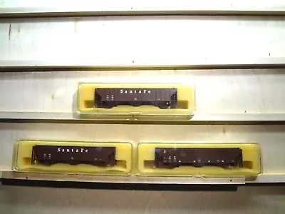 3-PC Lot PRECISION MASTERS 1502 N SCALE  SANTE FE COVERED HOPPER BODY/CHASSIS B7 • $4.99