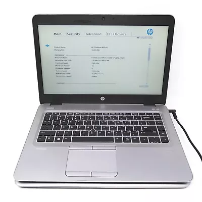 Lot Of 2 HP EliteBook 840 G4- Intel Core I5-7200U 16GB DDR4 No OS/SSD/Battery/AC • $149.99