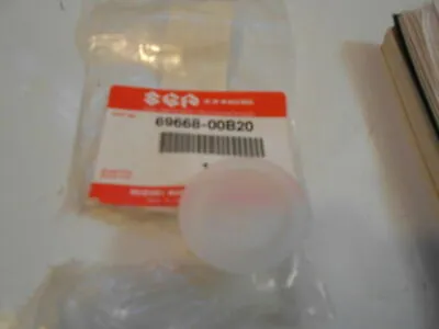 NOS Suzuki RM80 RM125 RM250 RMX250 DR650 87-99 OEM Plastic Plate 69668-00B20 • $8.99