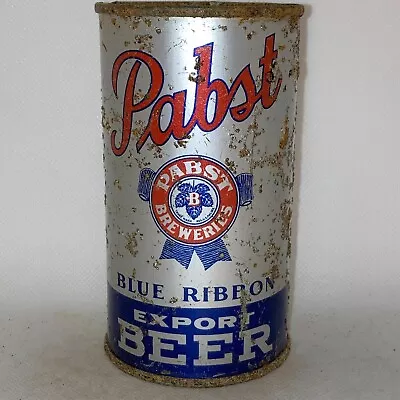 Pabst Blue Ribbon Export OI Flat Top Beer Can • $5