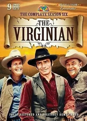 THE VIRGINIAN COMPLETE SEASON SIX 6 Sealed New 9 DVD Set • $37.97