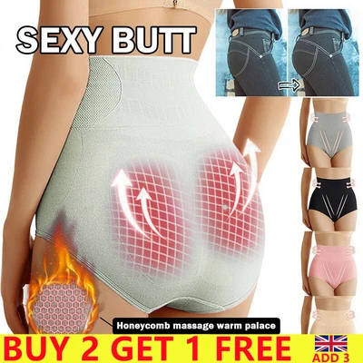 £1.89 • Buy Women Magic High Waist Slimming Knickers Briefs Firm Tummy Control Underwear UK