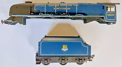 Hornby 'Duchess Of Gloucester' Body Shell&Tender Unusual BR Blue Livery (Spares) • £34.99