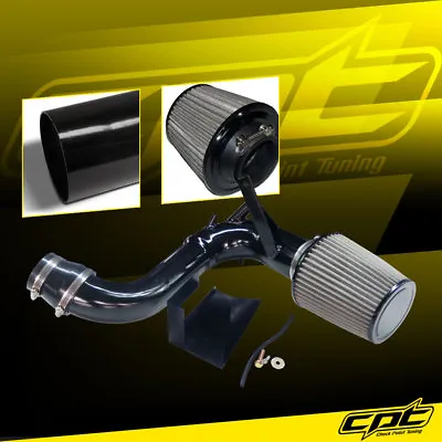 For 11-14 Sonata Turbo 2.0L 4cyl Black Cold Air Intake + Stainless Air Filter • $112.46