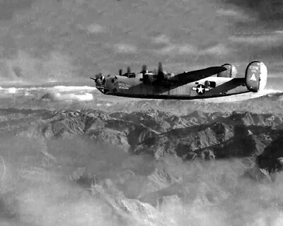 Consolidated B-24 Liberator Heavy Bomber In Flight Ww2 8x10 PHOTO PRINT • $7.98