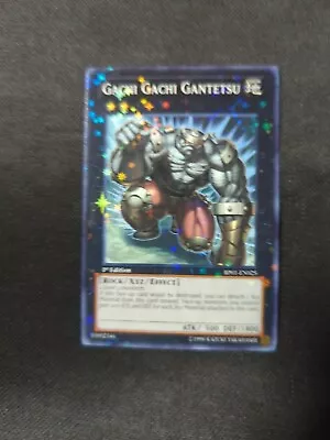 Gachi Gachi Gantetsu - BP01-EN025 - LP - Starfoil Rare - 1st Ed • $1