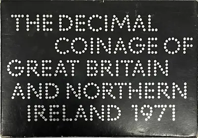 1971 Royal Mint Coinage Of Great Britain And Northern Ireland Proof Coin Set • £16.99