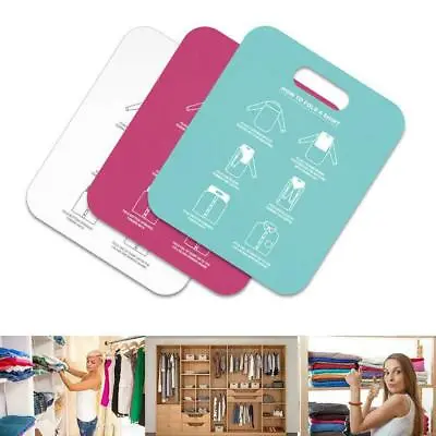 Household T-Shirt Folding Board Folder Clothes Fast Tool Organizer Best • $4.03