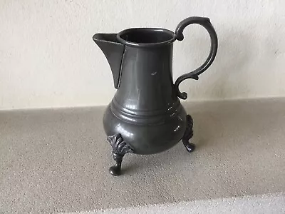 £4.99 • Buy Pewter Three Footed Ornate Cream Jug