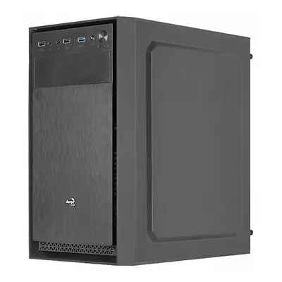 AeroCool CS-104 Black Mini Tower Chassis 1x 120mm Fan MITX/mATX                • £26.52