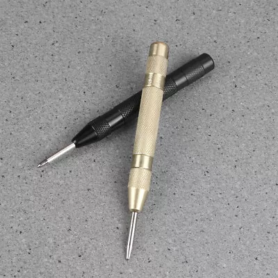2Pcs Auto Center Punch Spring Loaded Hand Tool For Metal Wood- • $11.35