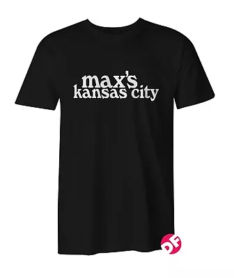 Max's Kansas City  Retro T Shirt American Punk 70s Punk CBGB NY Dolls Ramones • £12.99