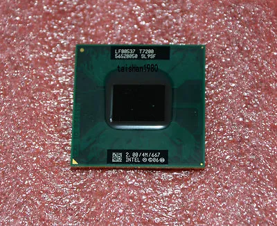 Intel Mobile .Core 2 Duo T7200 2.0GHz 4M 667FSB  LP CPU SL9SF • $9.70