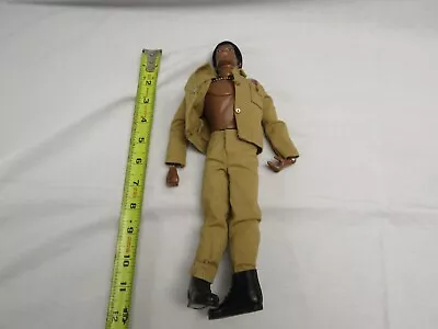 Vintage Hasbro GI Joe 12 INCH Adventure Team BLACK ADVENTURER African American • $89.87